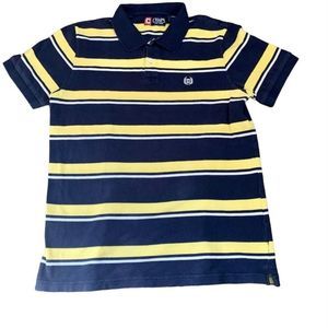 Chaps Striped Polo Shirt - Size M